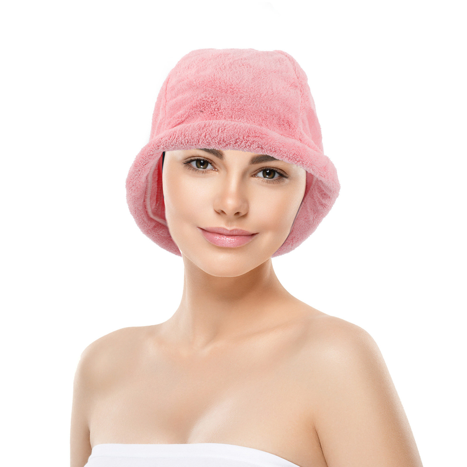 Spa Towel - Шапочка для сушки волос из кораллового