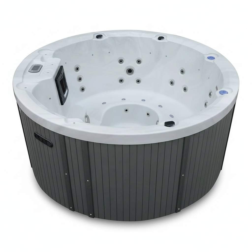 Hot Tub - Уличный спа-бассейн, акриловая круглая гидромассажная ванна
