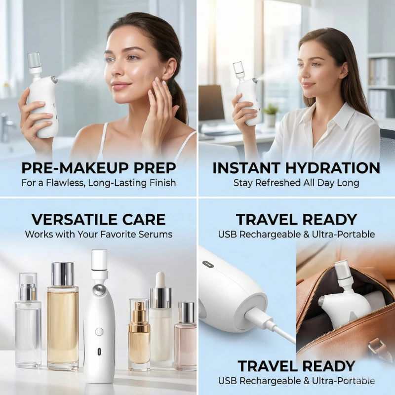 Портативный нано-паровой увлаж – обзор и цена Face Steamer