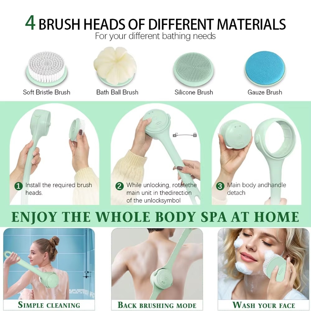Электрическая щетка для тела с – обзор и цена Body Brush