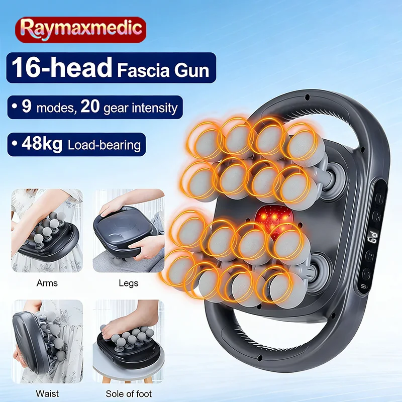 Высокочастотный вибромассажер  – обзор и цена Massage Gun
