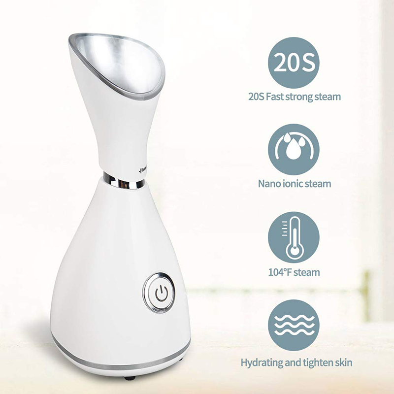 Портативный нано-ионный парово – обзор и цена Face Steamer