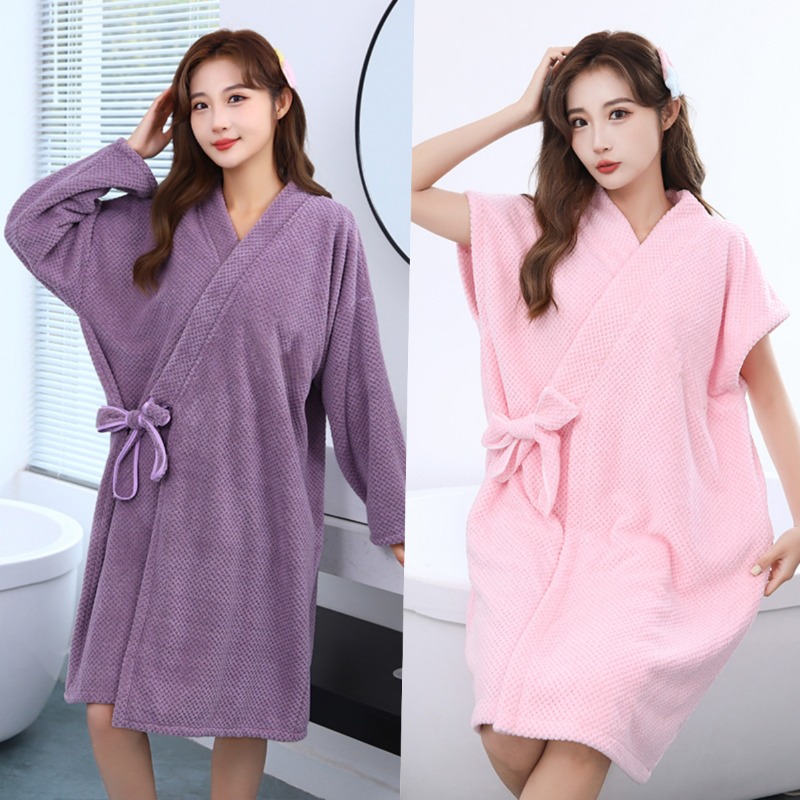 Халаты Мягкие и впитывающие ут – обзор и цена Bathrobe